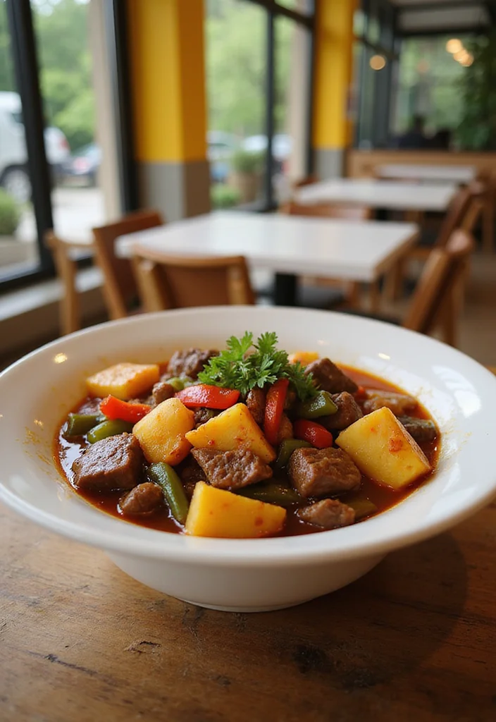 12 Comfort Food Dutch Oven Beef Stew Dishes To Warm Your Night - 12. Sweet and Sour Beef Stew