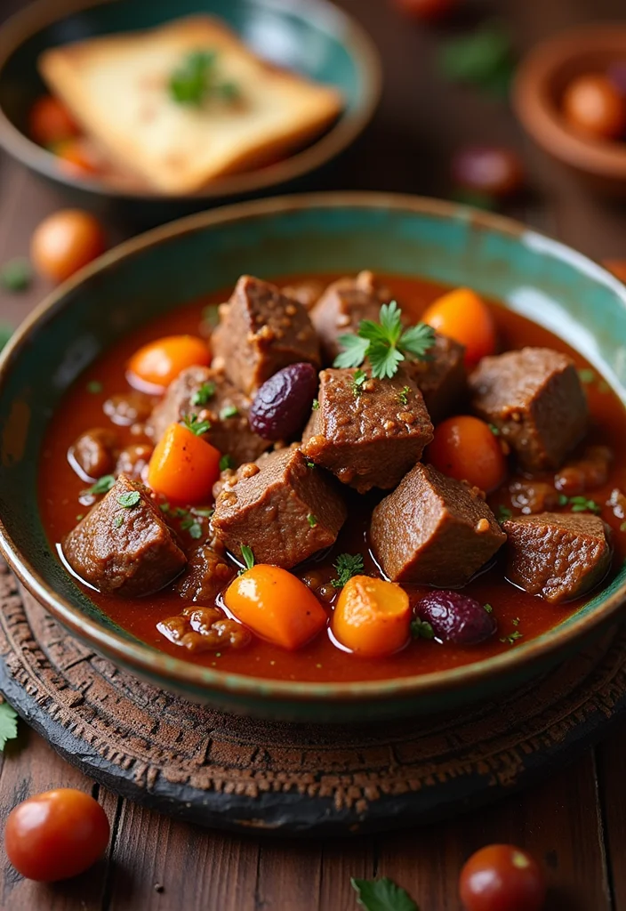 12 Comfort Food Dutch Oven Beef Stew Dishes To Warm Your Night - 6. Moroccan-Spiced Beef Stew