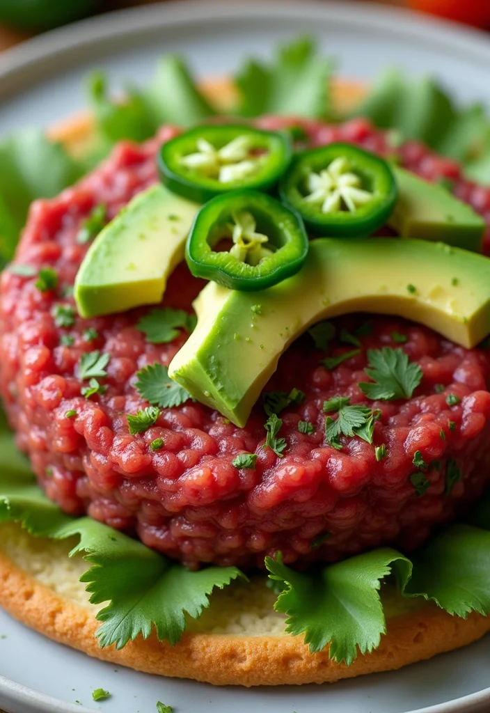 12 Underrated Beef Tartare Recipes Worth Making - 4. Spicy Beef Tartare with Avocado