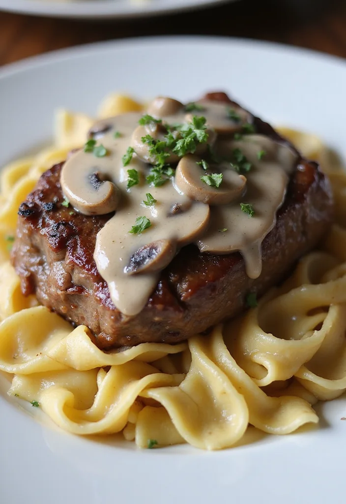 13 Beef Rib Steak Ideas That Make Dinner So Much Easier - 8. Rib Steak with Mushroom Sauce