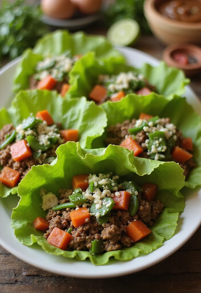 13 Easy Ground Beef Green Beans Meals That Always Impress - 13. Ground Beef and Green Beans Lettuce Wraps