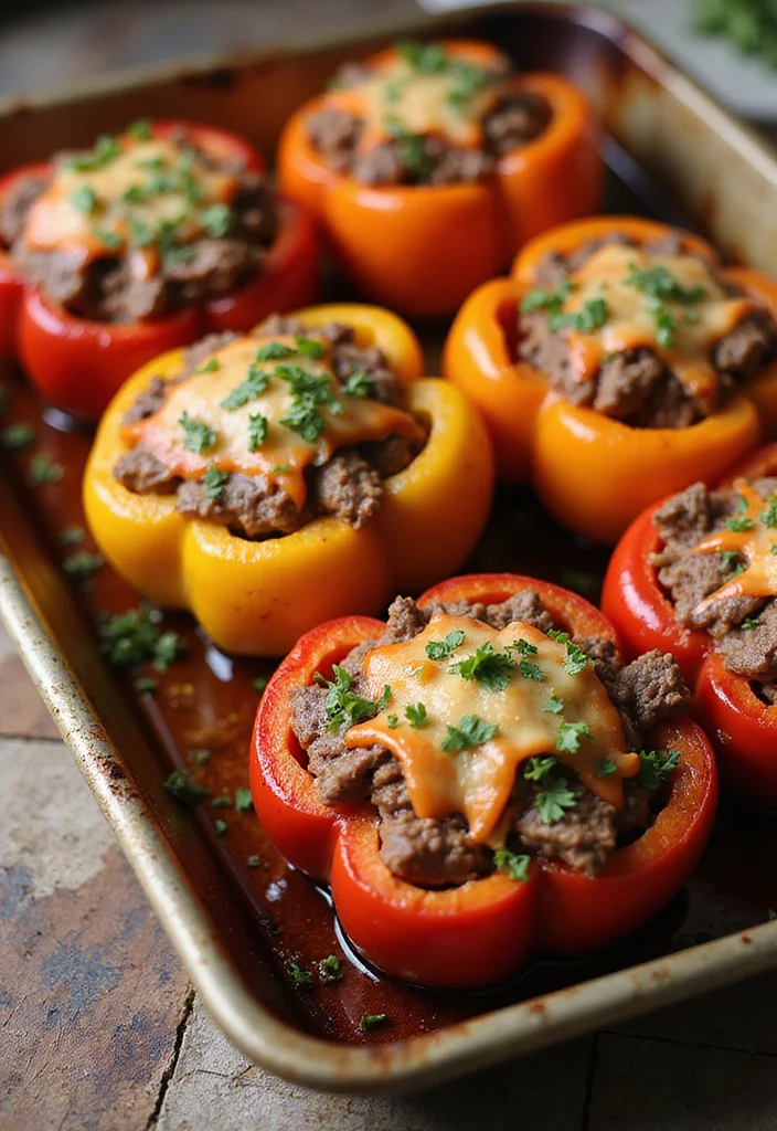 13 Easy Smoked Corned Beef Brisket Meals That Always Impress - 12. Smoked Corned Beef Stuffed Peppers