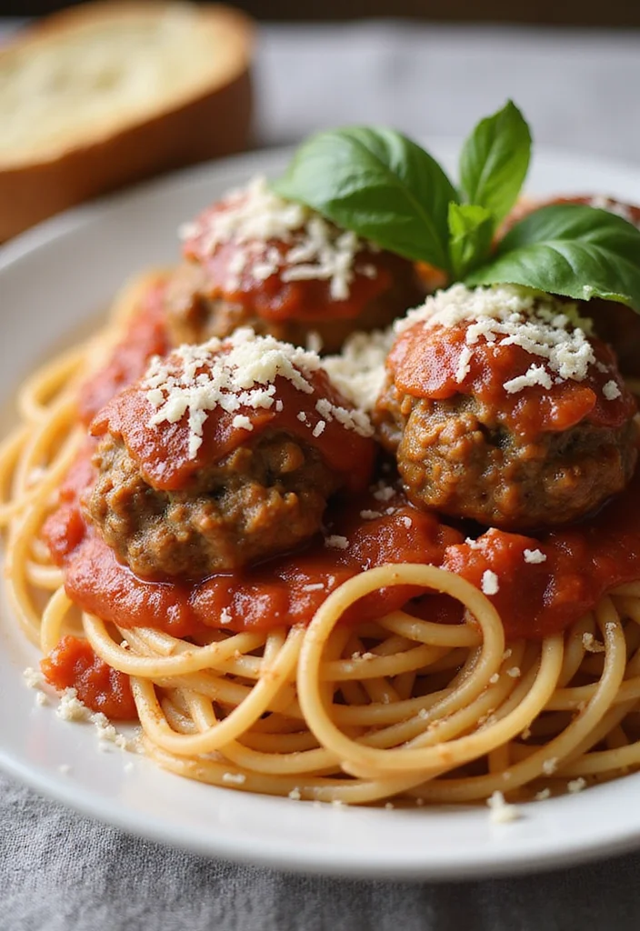 13 Fast & Flavorful Kid Friendly Ground Beef Recipes To Cook This Week - 13. Beef Meatballs and Spaghetti