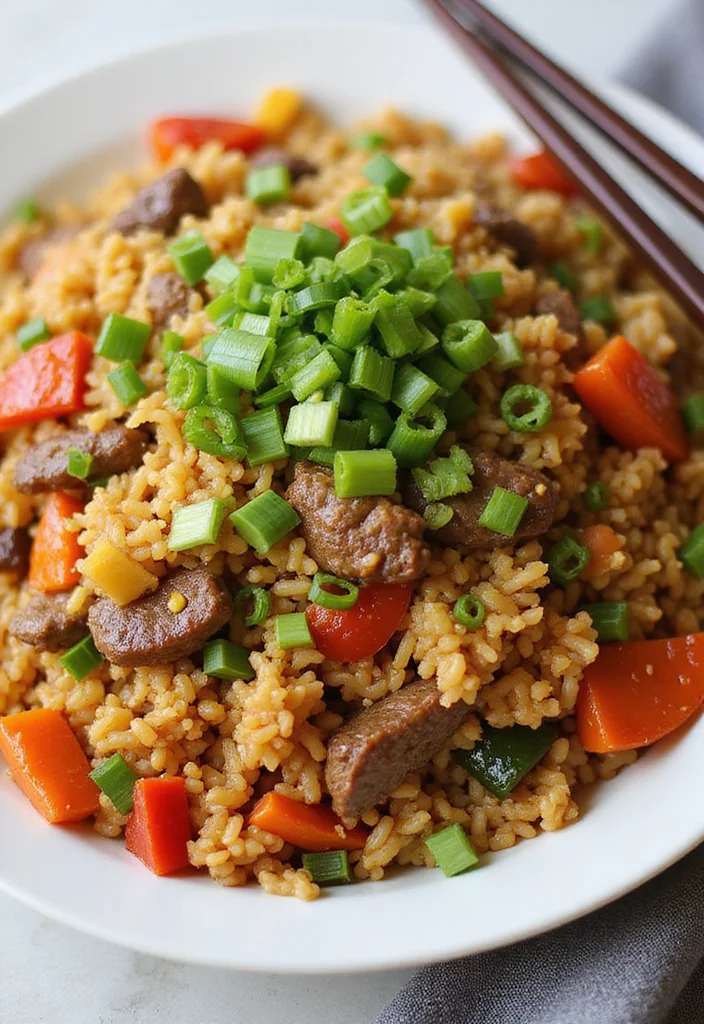 13 Fast & Flavorful Kid Friendly Ground Beef Recipes To Cook This Week - 9. Beef Fried Rice