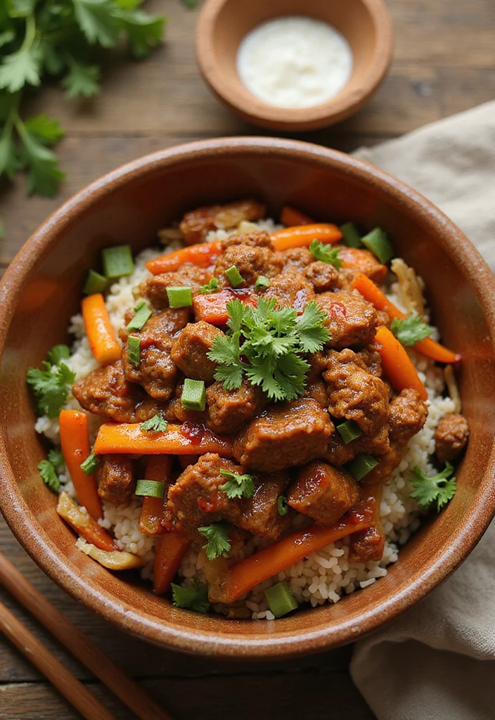 13 Korean Beef Bowl Recipes Packed With Big Flavor - 2. Spicy Gochujang Beef Bowl