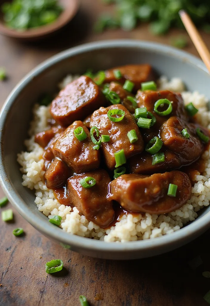 13 Korean Beef Bowl Recipes Packed With Big Flavor - 7. Sweet Soy Garlic Beef Bowl