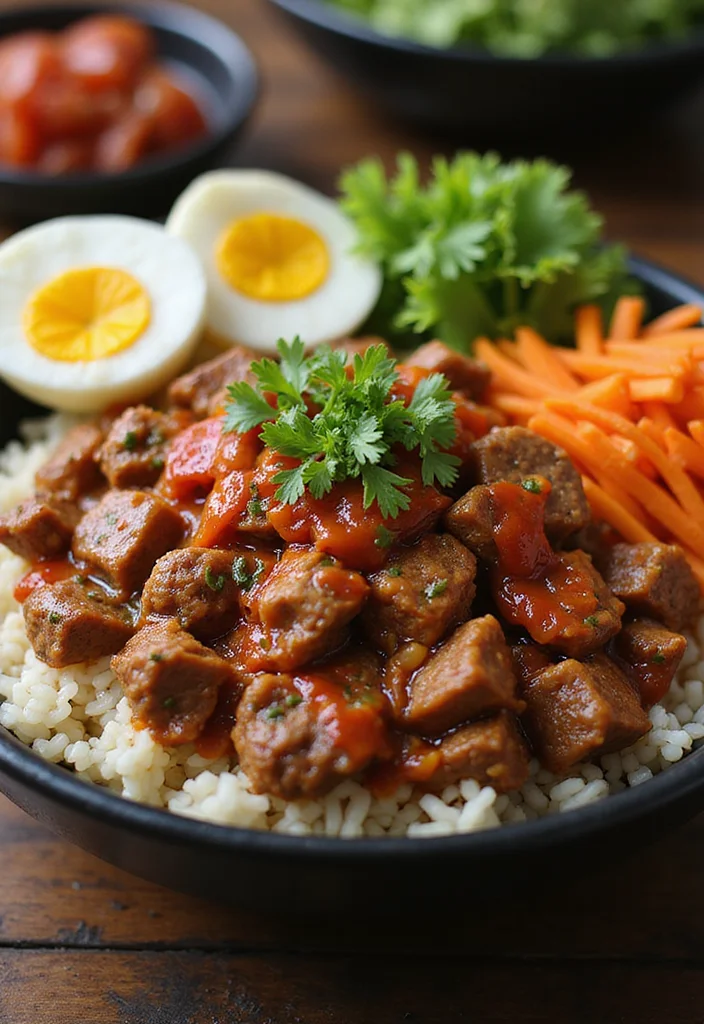 13 Korean Beef Bowl Recipes Packed With Big Flavor - 9. Kimchi Beef Bowl