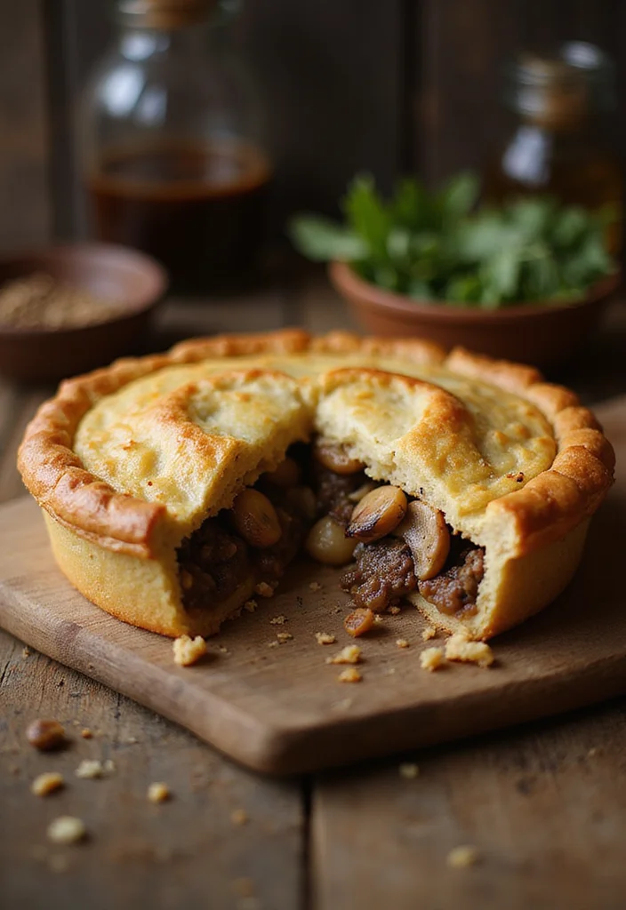 13 Must Try Black Pepper Beef Dishes For Busy Nights - 10. Black Pepper Beef and Mushroom Pie