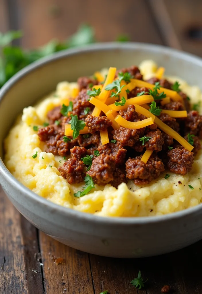 13 Underrated Keto Beef Recipes Worth Making - 9. Beefy Cauliflower Mash