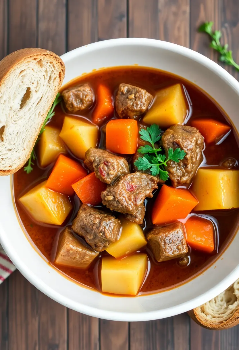 14 Beef Top Round Roast Recipes Packed With Big Flavor - 3. Slow Cooker Beef Top Round Stew