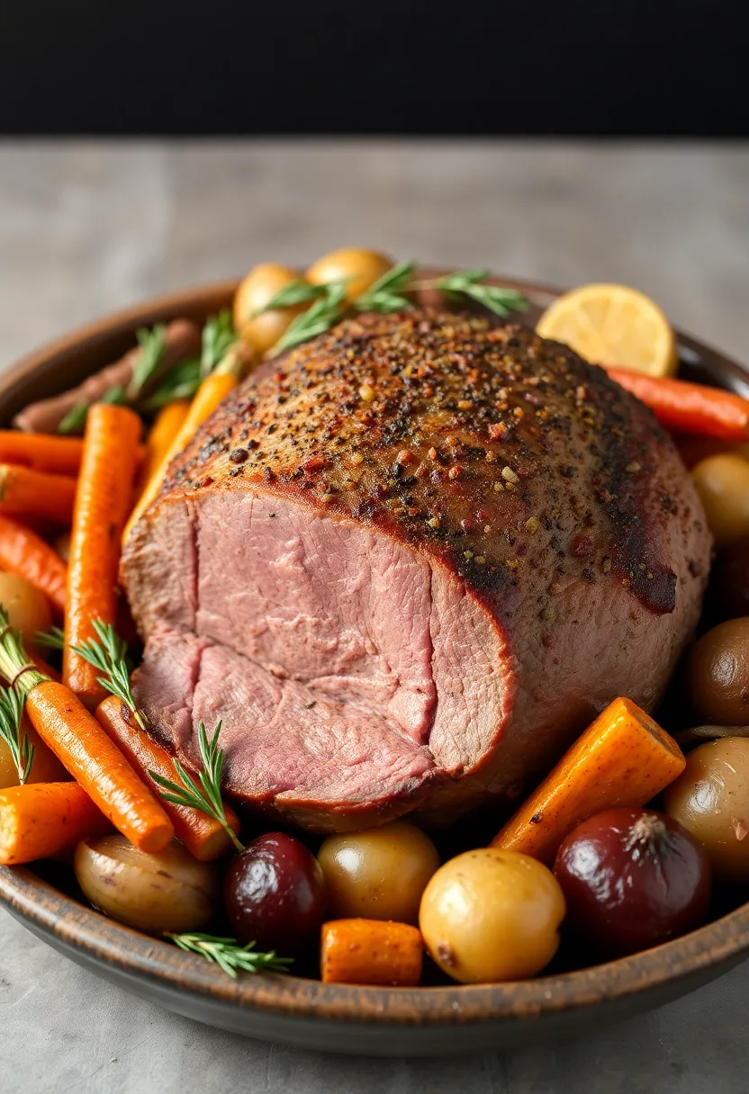 14 Beef Top Round Roast Recipes Packed With Big Flavor - 7. Beef Top Round Roast with Vegetables