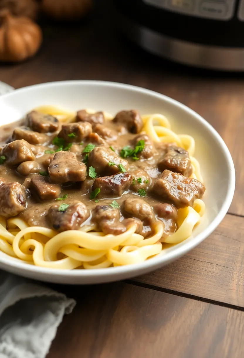 14 Beef Top Round Roast Recipes Packed With Big Flavor - 9. Beef Top Round Stroganoff