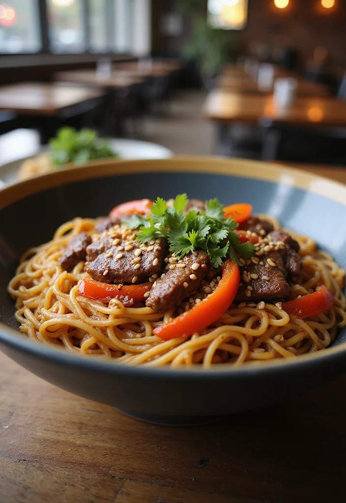 14 Crowd Pleaser Crock Pot Beef And Noodles Ideas You’ll Save Immediately - 11. Beef Teriyaki Noodles