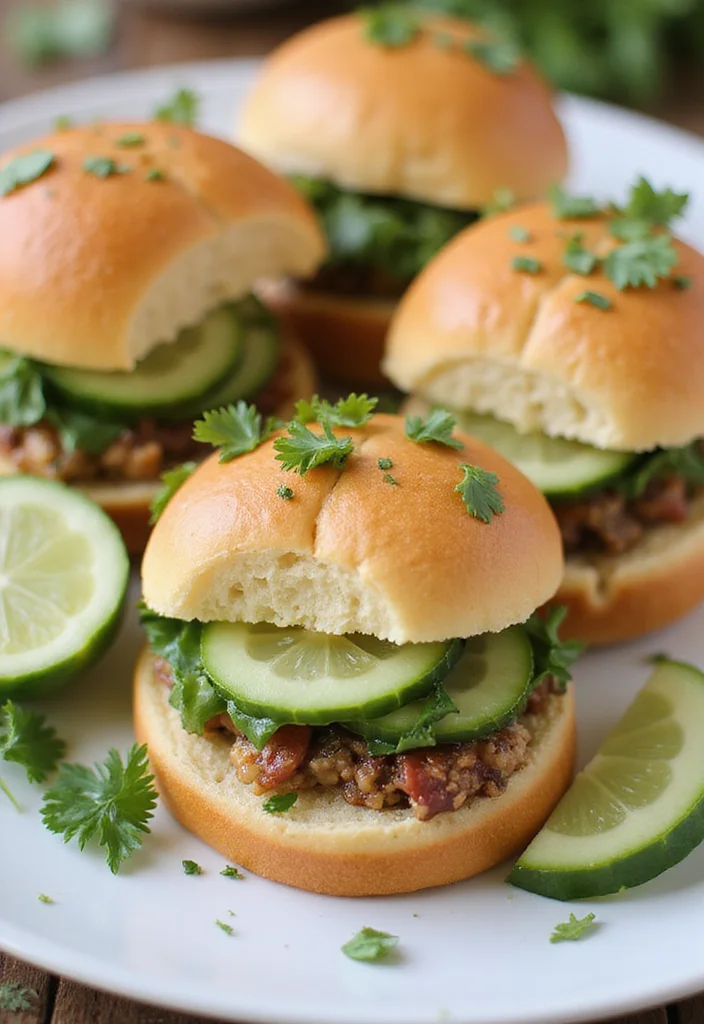 14 Genius Ways To Use Hawaiian Roll Sliders Ground Beef Tonight - 11. Mediterranean Sliders with Hummus