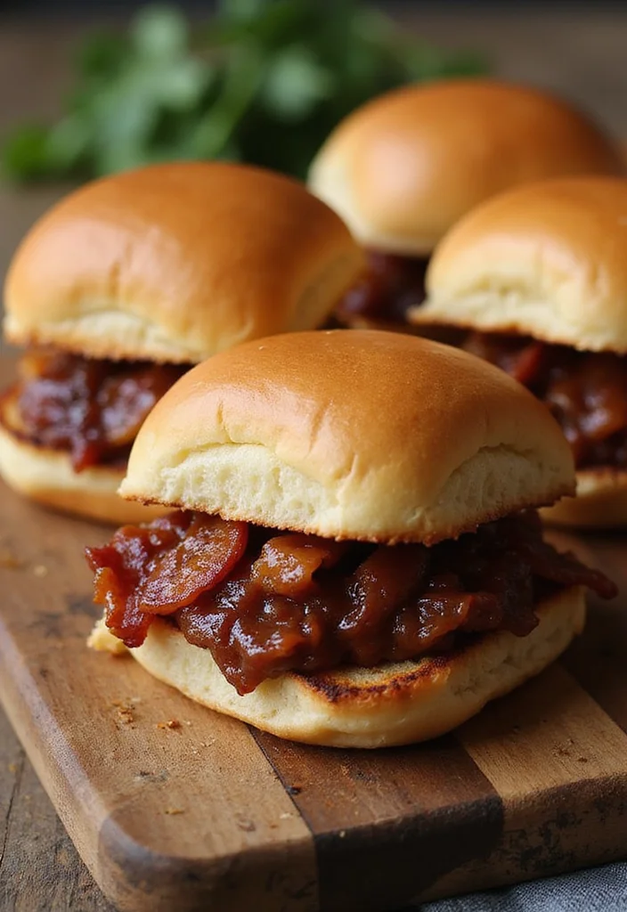 14 Genius Ways To Use Hawaiian Roll Sliders Ground Beef Tonight - 13. Sliders with Bacon Jam