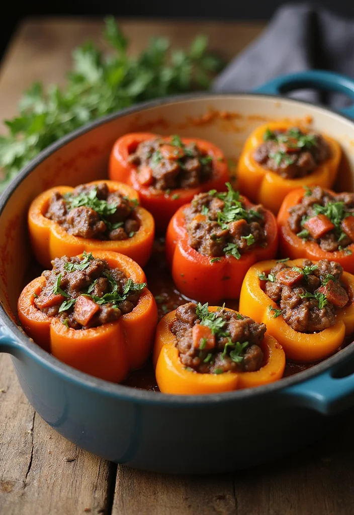 14 Leftover Beef Stew Ideas That Make Dinner So Much Easier - 9. Beef Stew Stuffed Peppers