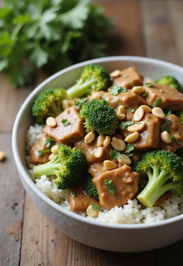 14 Slow Cooker Beef And Broccoli Meals Perfect For Weeknight Cooking - 13. Beef and Broccoli with Peanut Sauce