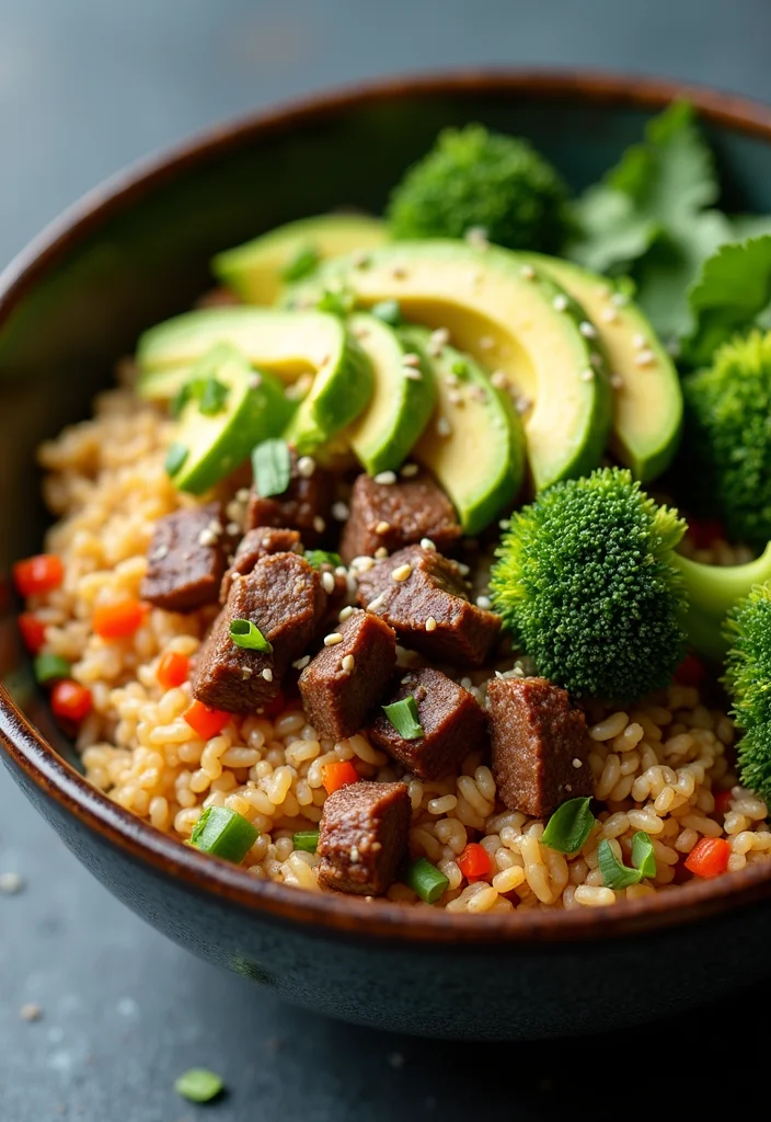 14 Slow Cooker Beef And Broccoli Meals Perfect For Weeknight Cooking - 14. Asian-Inspired Beef and Broccoli Rice Bowl