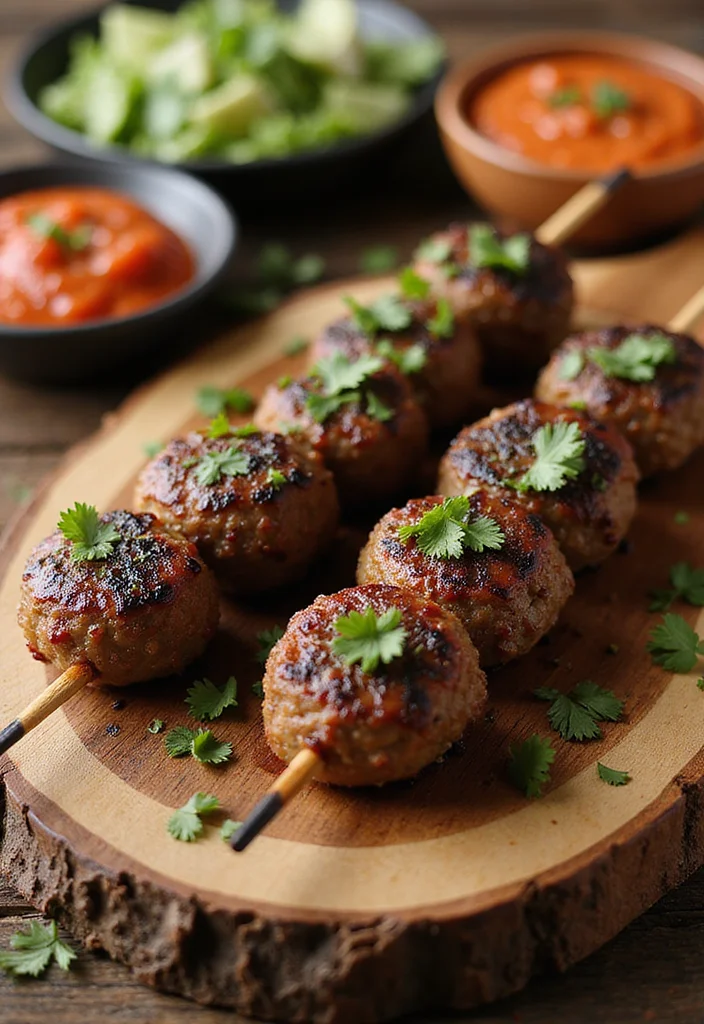 14 Whole 30 Ground Beef Recipes That Taste Incredible - 12. Whole30 Beef Kofta Skewers