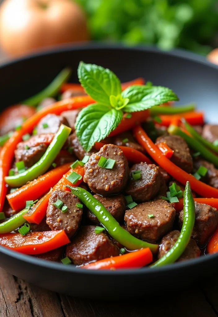 14 Whole 30 Ground Beef Recipes That Taste Incredible - 2. One-Pan Beef and Veggie Stir-Fry