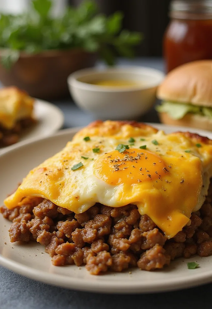 15 Casserole With Ground Beef Dinners That Even Picky Eaters Love - 13. Breakfast Beef Casserole