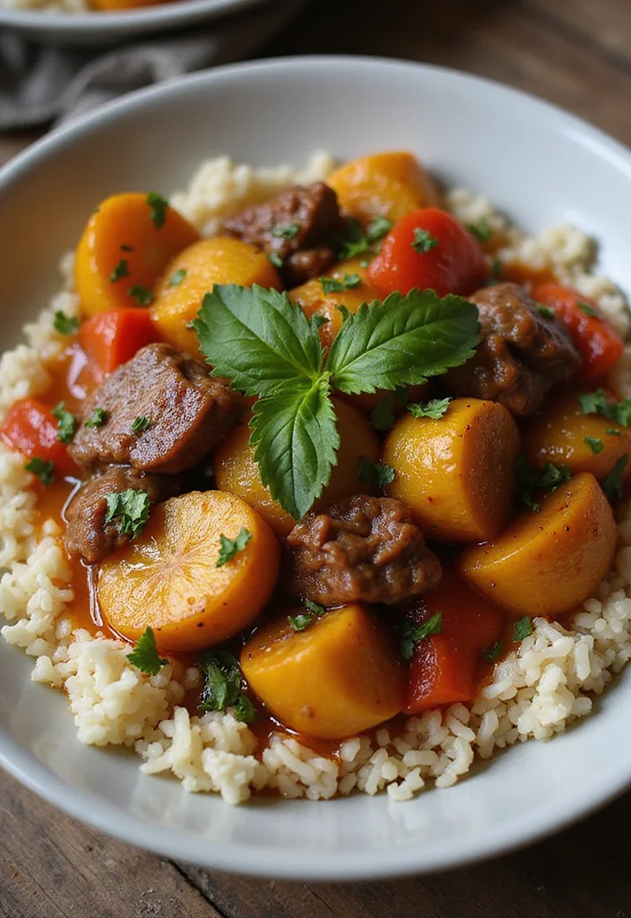 15 Crowd Pleaser Jamaican Beef Stew Ideas You’ll Save Immediately - 6. Beef and Plantain Stew