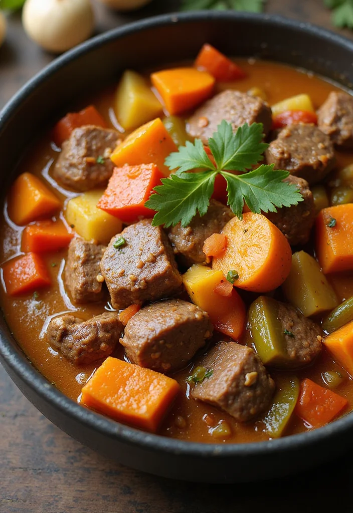 15 Crowd Pleaser Jamaican Beef Stew Ideas You’ll Save Immediately - 8. Vegetable-Loaded Beef Stew