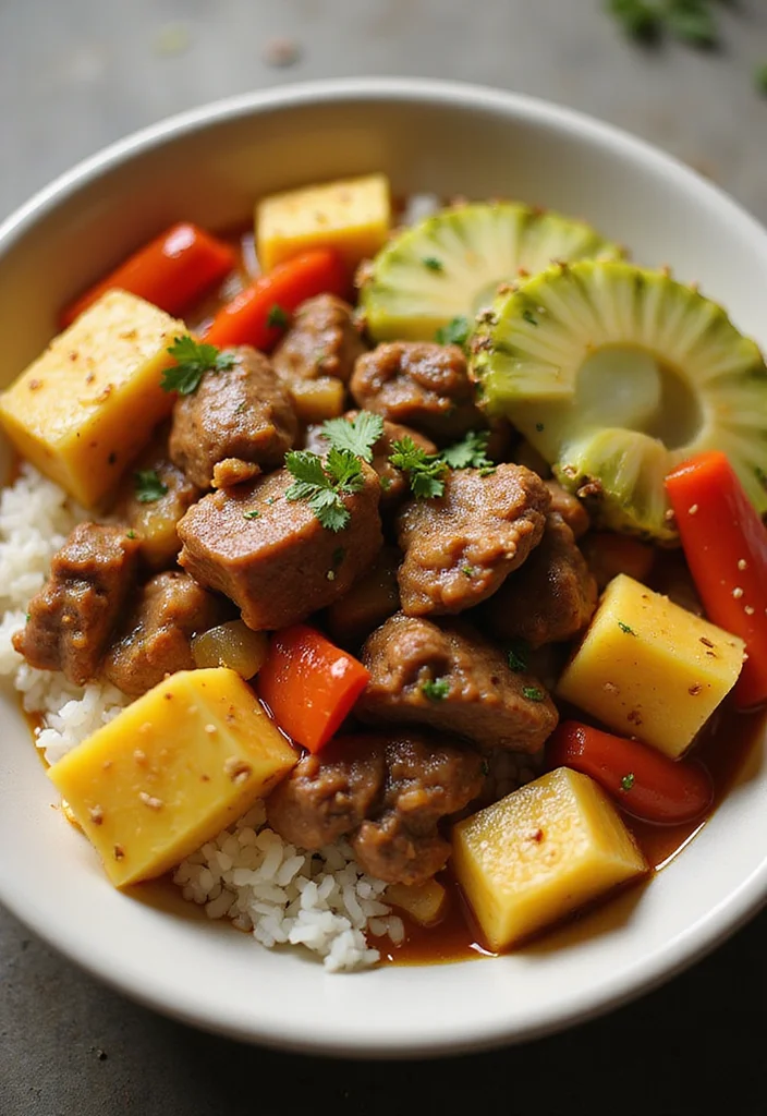 15 Crowd Pleaser Jamaican Beef Stew Ideas You’ll Save Immediately - 9. Pineapple Beef Stew