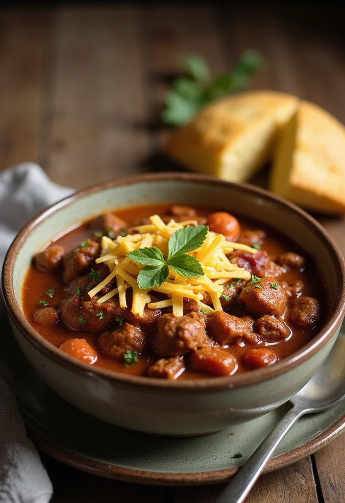 16 Beef Brisket Slow Cooker Meals Perfect For Weeknight Cooking - 4. Beef Brisket Chili