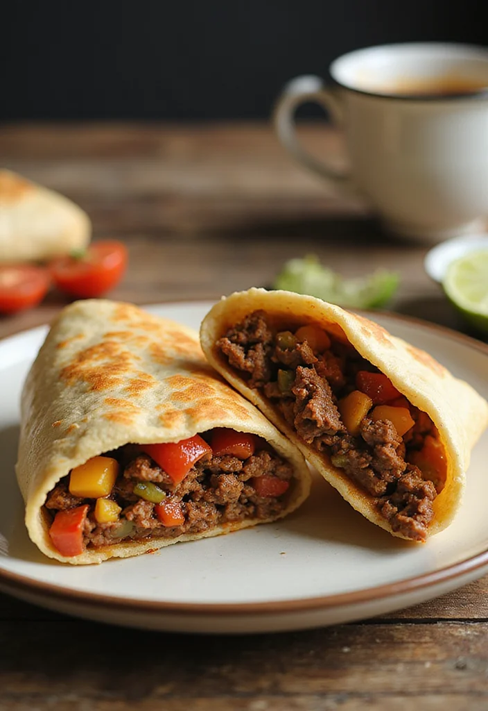 16 Easy Ground Beef Taco Meals That Always Impress - 11. Ground Beef Taco Breakfast Burritos