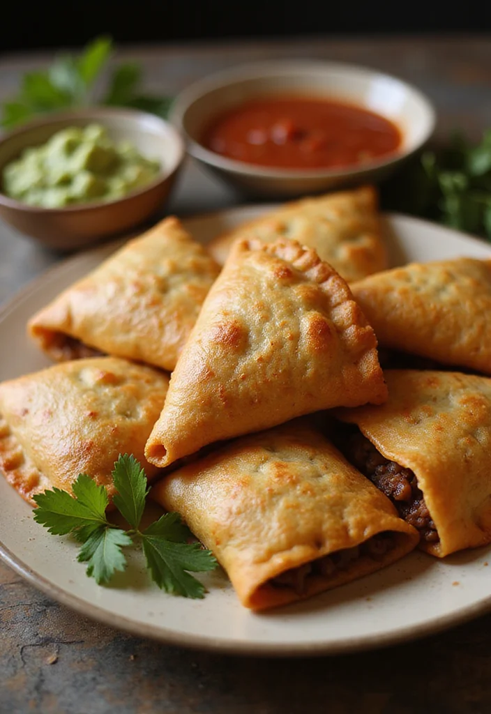 16 Easy Ground Beef Taco Meals That Always Impress - 16. Beef Taco Empanadas