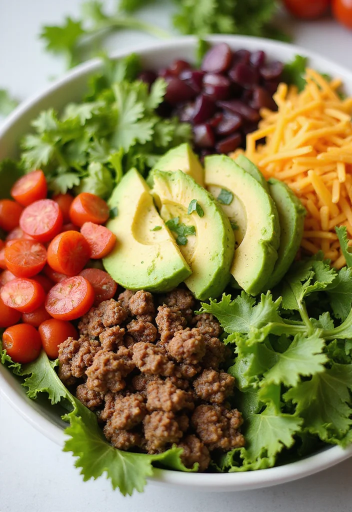 16 Easy Ground Beef Taco Meals That Always Impress - 2. Taco Salad Bowls
