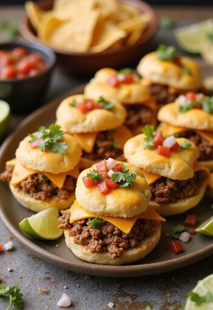 16 Easy Ground Beef Taco Meals That Always Impress - 8. Ground Beef Taco Sliders