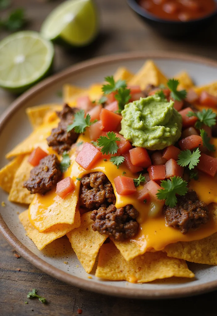 16 Easy Ground Beef Taco Meals That Always Impress - 9. Beef Taco Nachos