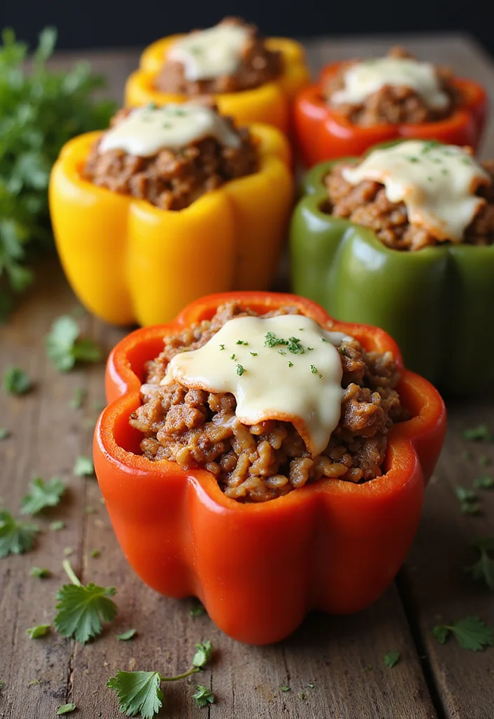 16 Ground Beef Blackstone Meals Perfect For Weeknight Cooking - 11. Beef Stuffed Peppers