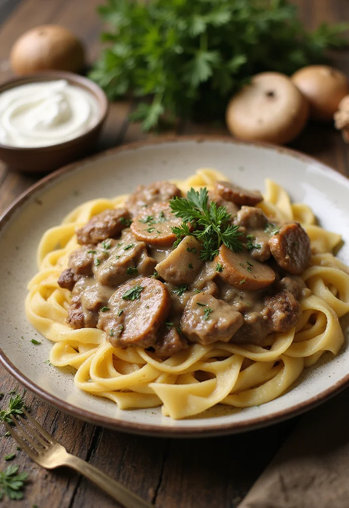 16 Ground Beef Blackstone Meals Perfect For Weeknight Cooking - 8. Beef Stroganoff