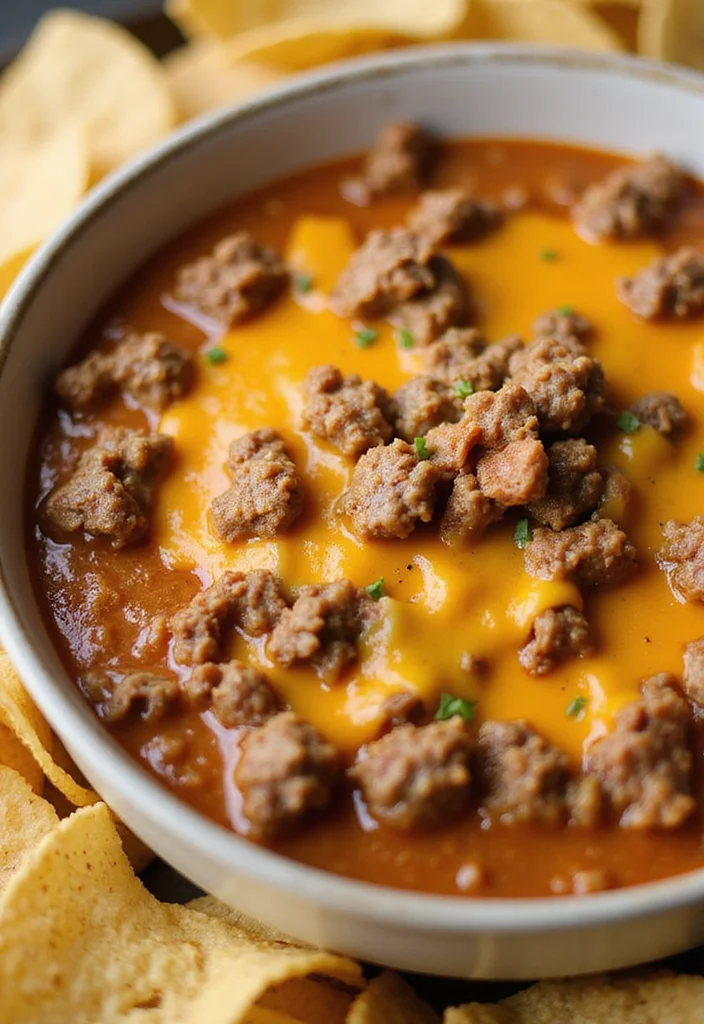 16 Must Try Beef Queso Dip Dishes For Busy Nights - 1. Classic Beef Queso Dip