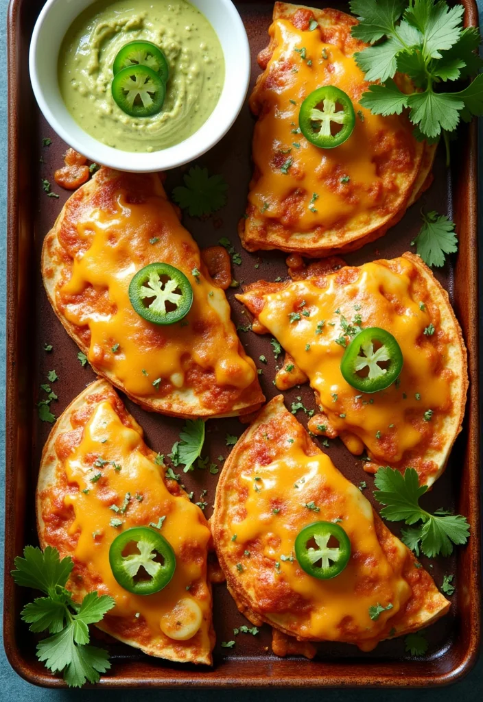 16 Underrated Sheet Pan Quesadillas Beef Recipes Worth Making - 2. Spicy Beef and Jalapeño Quesadillas
