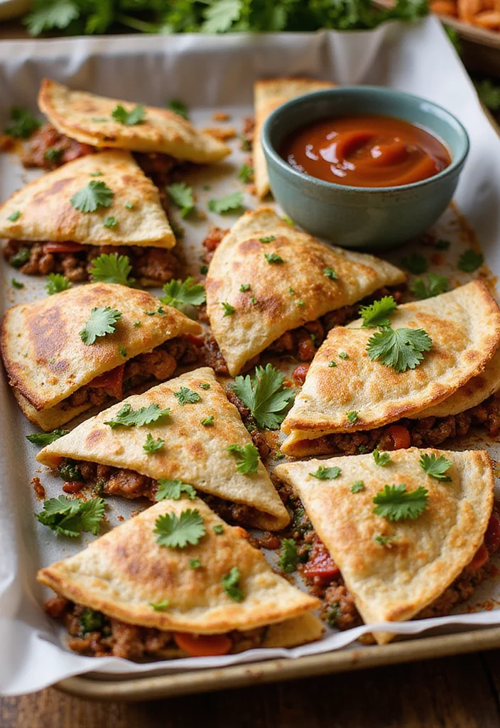 16 Underrated Sheet Pan Quesadillas Beef Recipes Worth Making - 3. BBQ Beef Quesadillas