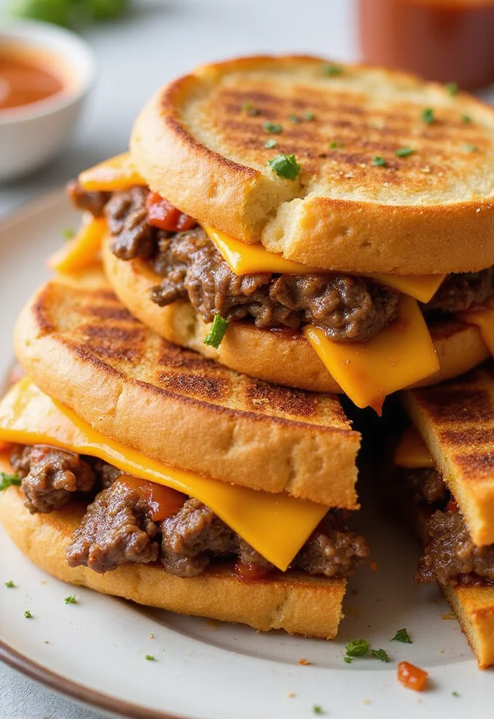 17 Crowd Pleaser Beef And Cheddar Sandwich Ideas You’ll Save Immediately - 13. Spicy Beef and Cheddar Panini
