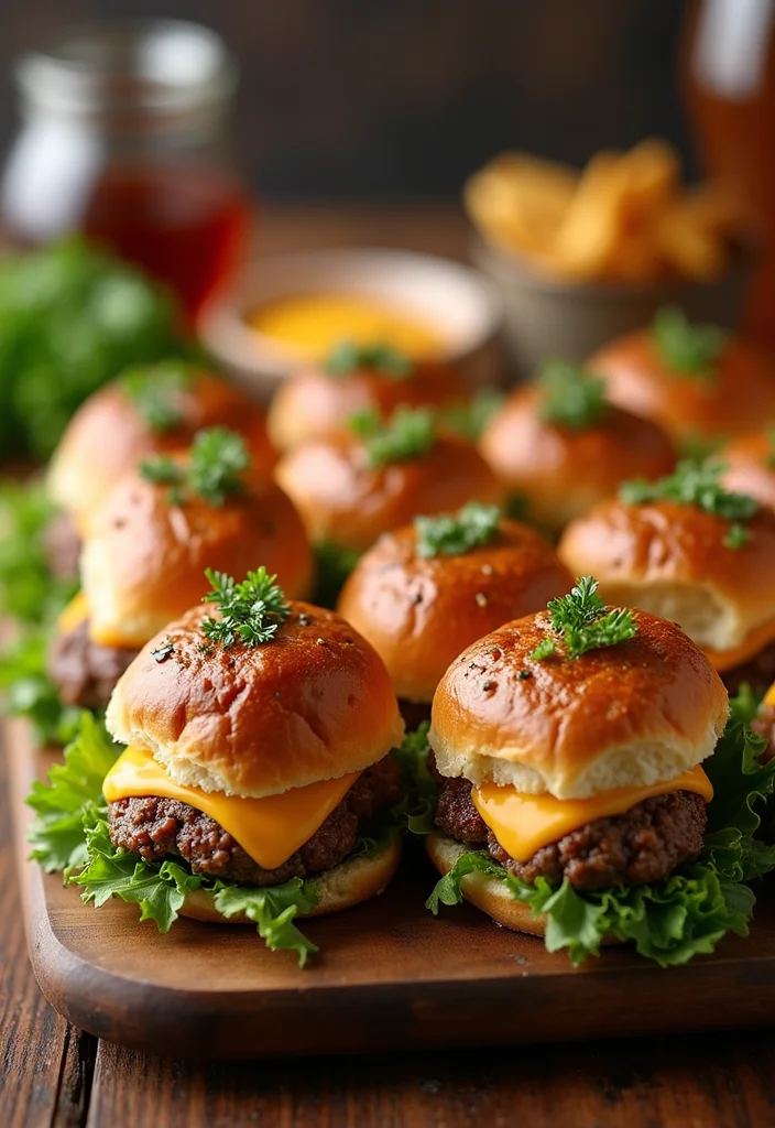 17 Crowd Pleaser Beef And Cheddar Sandwich Ideas You’ll Save Immediately - 5. Cheddar and Beef Sliders