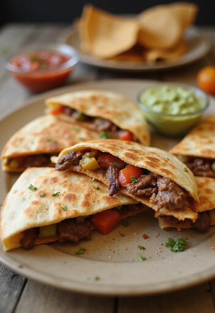 17 Genius Ways To Use Beef Brisket Tonight - 10. Brisket Quesadillas