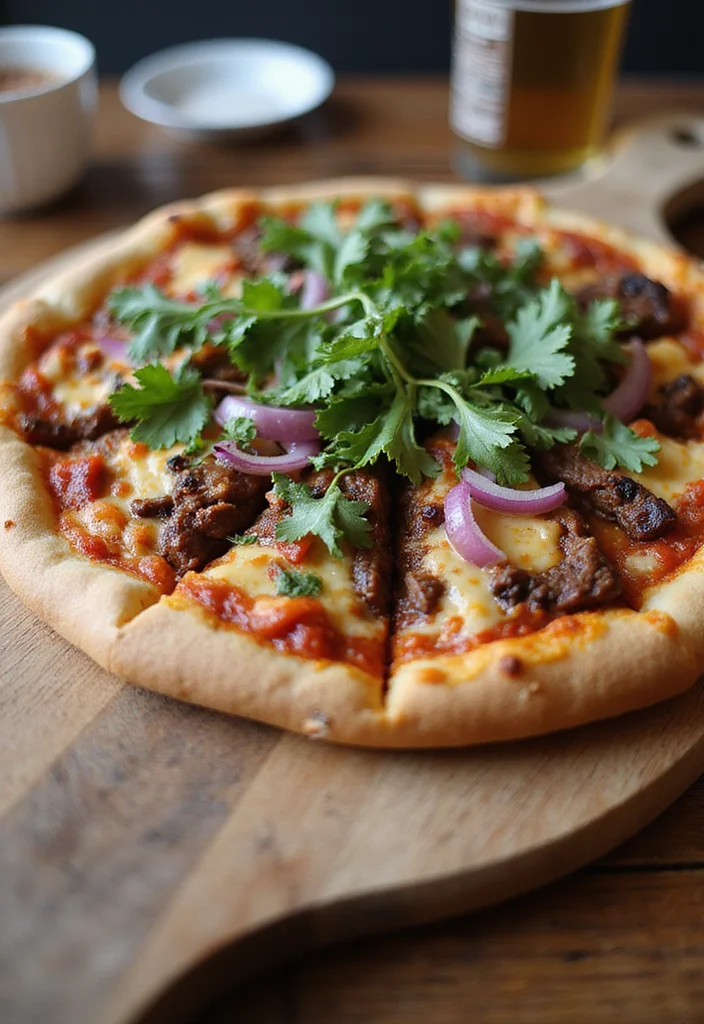 17 Genius Ways To Use Beef Brisket Tonight - 14. Brisket Pizza