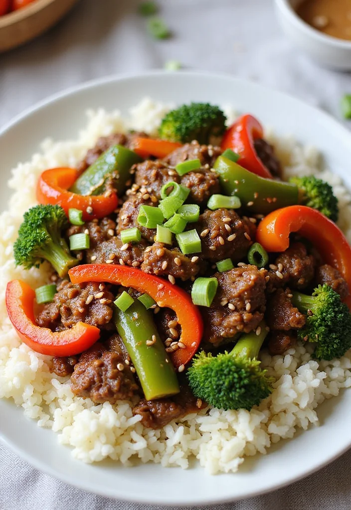 17 Teriyaki Ground Beef Recipes That Taste Incredible - 1. Teriyaki Ground Beef Stir-Fry