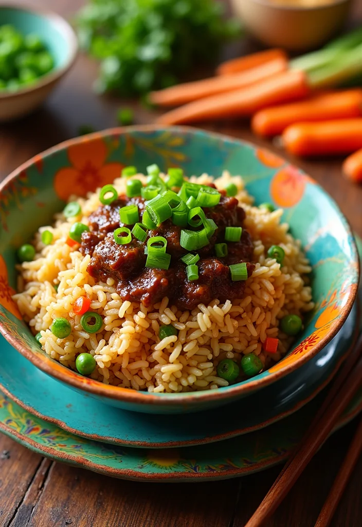 17 Teriyaki Ground Beef Recipes That Taste Incredible - 8. Teriyaki Beef Fried Rice