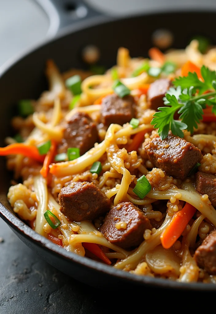 17 Underrated Easy Beef Stir Fry Recipes Worth Making - 14. Beef and Cabbage Stir Fry