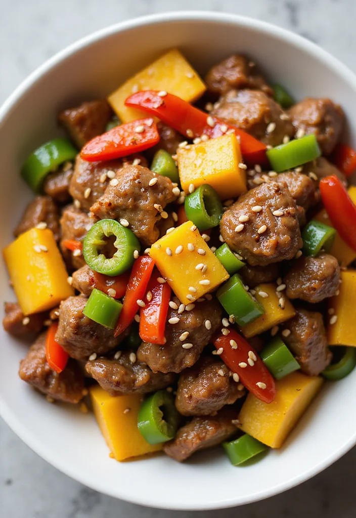 17 Underrated Easy Beef Stir Fry Recipes Worth Making - 2. Sweet and Sour Beef Stir Fry