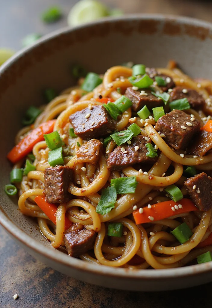 17 Underrated Easy Beef Stir Fry Recipes Worth Making - 7. Beef Teriyaki Noodle Stir Fry