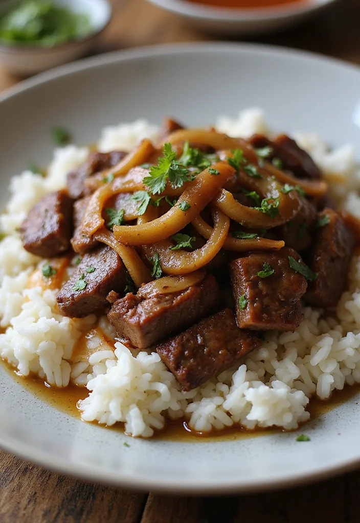 18 Beef Steak Filipino Recipes That Taste Incredible - 1. Bistek Tagalog (Filipino Beef Steak)