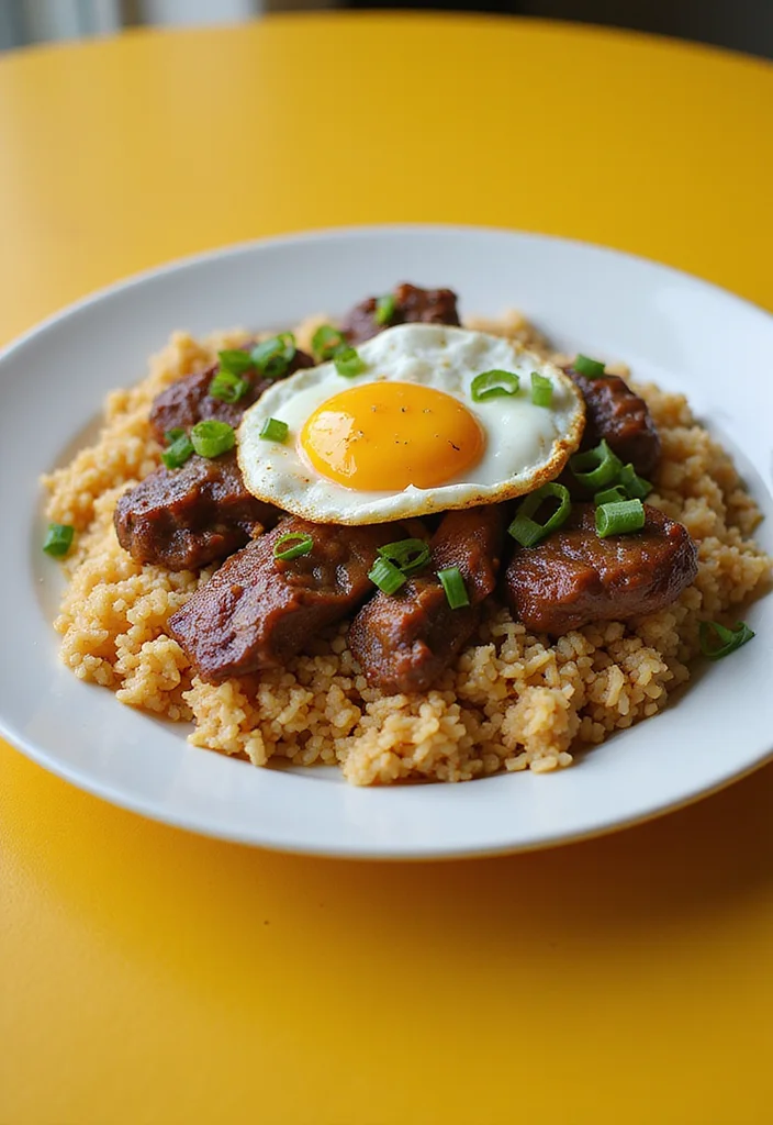 18 Beef Steak Filipino Recipes That Taste Incredible - 16. Beef Tapa with Garlic Rice